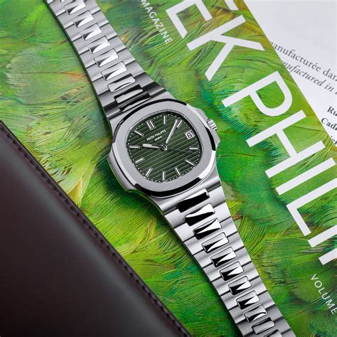 patek philippe ref. 5711 green dial|5711 led dial.